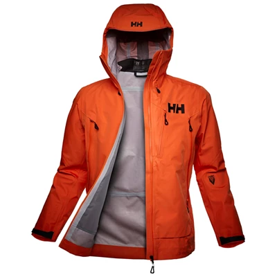 Pánské Skořápkové Bundy Helly Hansen Odin 9 Worlds Infinity Oranžové Červené | WTGCFQE-74