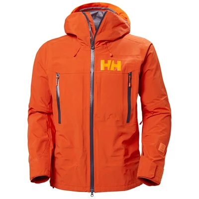 Pánské Skořápkové Bundy Helly Hansen Sogn 2.0 Oranžové Červené | GDAVBPF-01