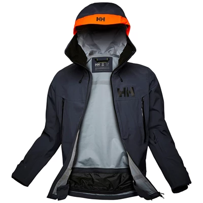Pánské Skořápkové Bundy Helly Hansen Sogn 2.0 Šedé | JZBRGFE-17