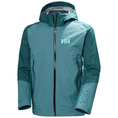 Pánské Skořápkové Bundy Helly Hansen Verglas 3l 2.0 Zelene Šedé | EBJVAFX-89