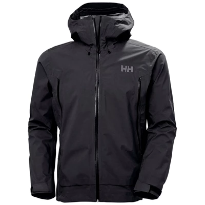Pánské Skořápkové Bundy Helly Hansen Verglas Infinity Černé | JTVULMS-13