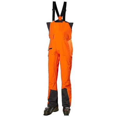 Pánské Skořápkové Kalhoty Helly Hansen Sogn Bib Oranžové | IOSEGWU-02
