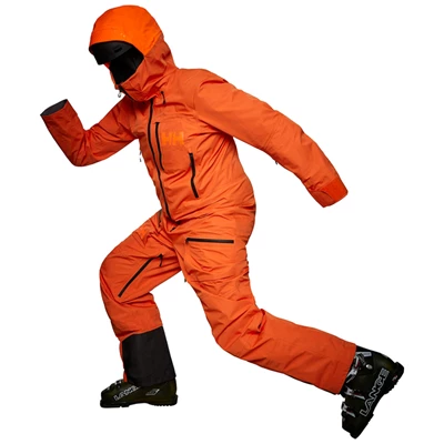 Pánské Sportovní Kalhoty Helly Hansen Ullr Chugach Infinity Powder Suit Červené Oranžové | JUXKMOB-91