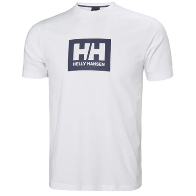 Pánské Tričko Helly Hansen Hh Box Bílé | ADTGNCV-38