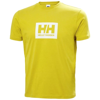 Pánské Tričko Helly Hansen Hh Box Žluté | HTOKEBA-83