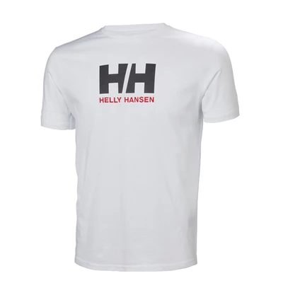 Pánské Tričko Helly Hansen Hh Logo Bílé | CLBYOKN-26