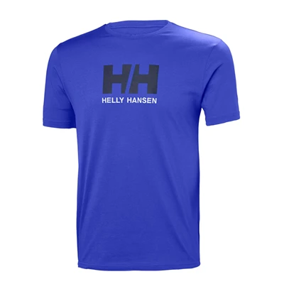 Pánské Tričko Helly Hansen Hh Logo Královská Modrá Blankyt | OANPZEY-90