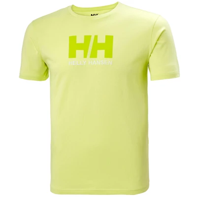 Pánské Tričko Helly Hansen Hh Logo Světle Zelene | EDNZFQW-02