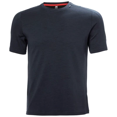 Pánské Tričko Helly Hansen Lifa Merino Lehké Tmavě Blankyt | KEYANGD-12