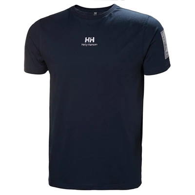 Pánské Tričko Helly Hansen Yu Patch Černé | VCHLMTQ-15