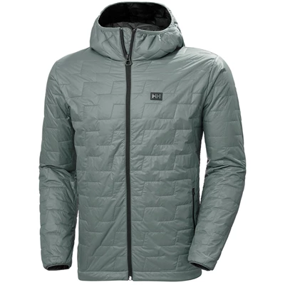 Pánské Turistické Bundy Helly Hansen Lifaloft S Kapucí Šedé | QLXICES-08