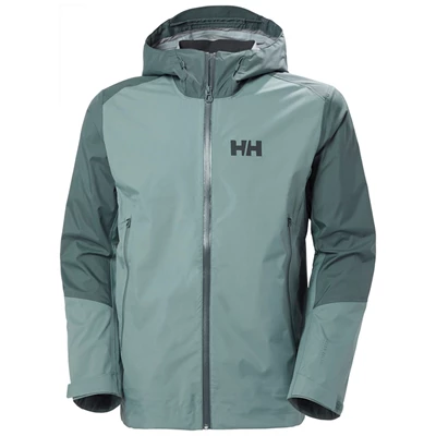 Pánské Turistické Bundy Helly Hansen Verglas 3l 2.0 Blankyt Šedé | BRDWMVQ-04
