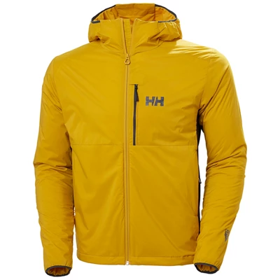 Pánské Zateplené Bundy Helly Hansen Odin Stretch S Kapucí Light Hnědé | VYUISBM-31