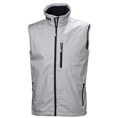 Pánské Zateplené Vesty Helly Hansen Crew Šedé | SFPBZTG-03