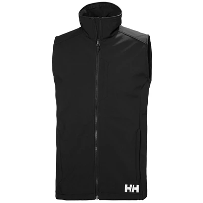 Pánské Zateplené Vesty Helly Hansen Paramount Softshell Černé | GNEUHVM-18