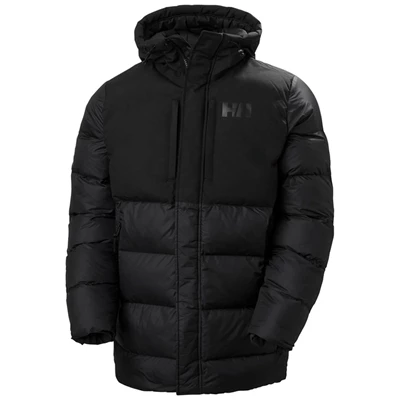 Pánské Zimní Bundy Helly Hansen Active Puffy Long Černé | NXIBDET-43