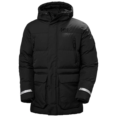 Pánské Zimní Bundy Helly Hansen Reine Puffy Černé | PBHZJIK-81