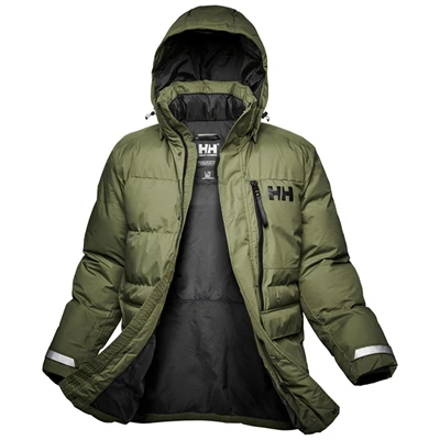 Pánské Zimní Bundy Helly Hansen Tromsoe Šedé Zelene | OUFRZBT-08